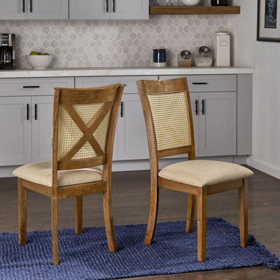 Pulukan 26.32'' H Linen Upholstered Side Chair