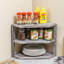 Freestanding Wood Spice Rack