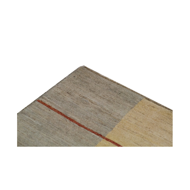 Wool Striped Area Rug
