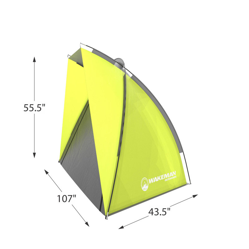 Wakeman Beach Tent and Sun Shelter - Water and Wind-Resistant Shade Canopy for UV Protection - Easy Set-Up Tent with Carry Bag