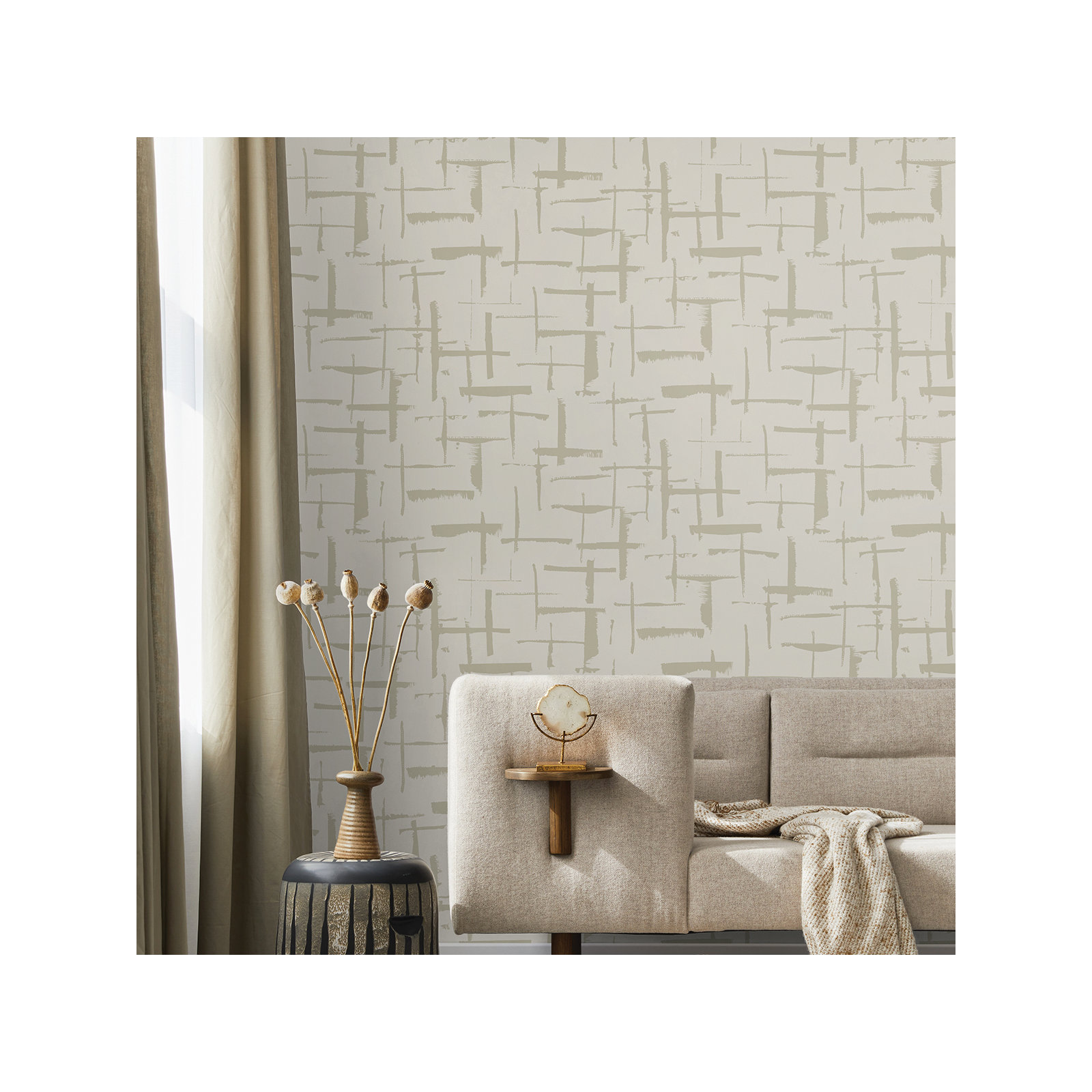 Niseko Modern Abstract Wallpaper, Dove