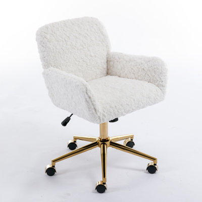 Furniture Office ChairArtificial rabbit hair Home Office Chair