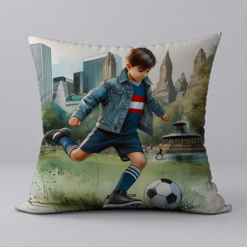 Housse et insert de coussin décoratif en polyester