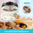 13" Small Modern Flush Mount Ceiling Fans With Lights And Remote-1656832300