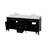Rivers 72 " W Freestanding Standard Free Standing 2 Double Vanity Bathroom Vanity With Marble Top-418748148