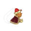Joelyne 3'' Wood Hanging Figurine Ornament