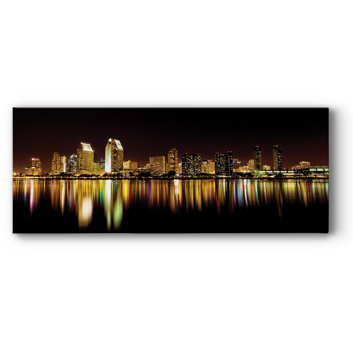 Latitude Run® San Diego Skyline-Gallery Wrapped Canvas | Wayfair