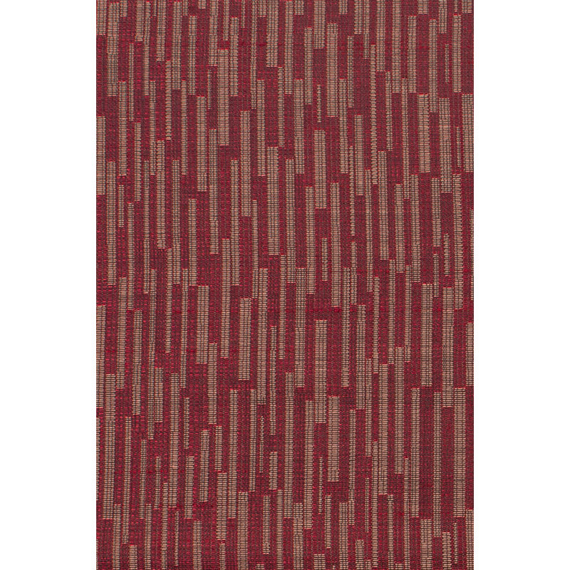 Geometric Square Throw Pillow Cover, Red, 38cm H x 38cm W x 0.5cm D