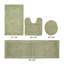 Ensemble de tapis pour salle de bain réversible 4 pièces Edge-608947803-608947776