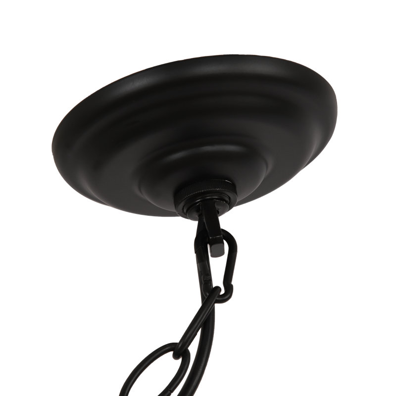 Glenarm 6 - Light Dimmable Classic / Traditional Chandelier, Matte Black