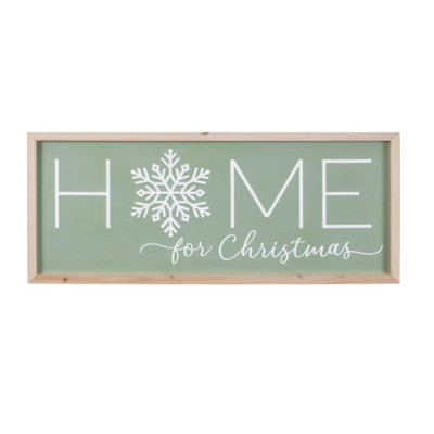 Panneau mural Home for Christmas