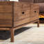 Table basse en bois massif