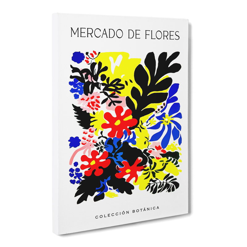 XMKTMKT-141 Botanical Flower Market Exhibition No.4 - Wrapped Canvas