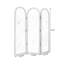 Paravent 3 panneaux en bois massif noir-1786382862-1786382861