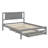 Adjustable Full Wood Bed With Trundle