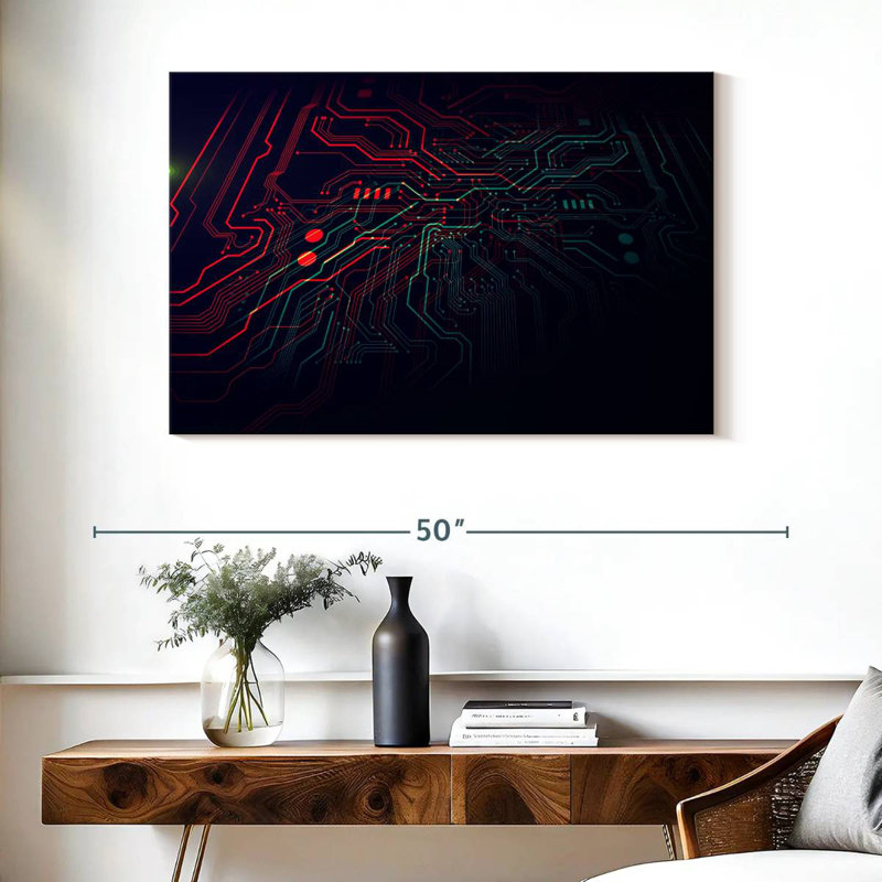 Keiri Glowing Circuit Board