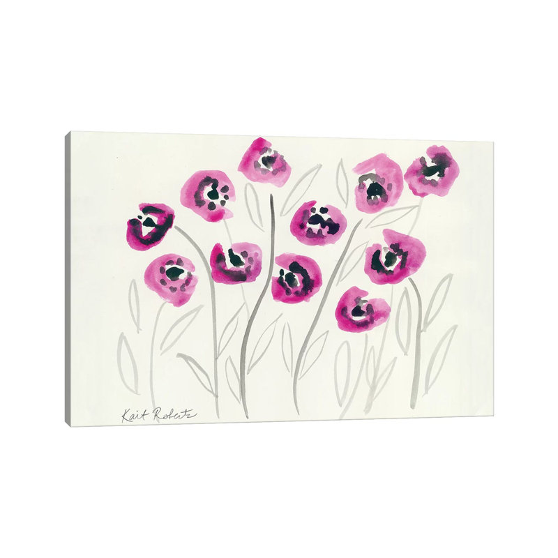 Secret Admirer by Kait Roberts - Painting on Canvas, 20.32cm H x 30.48cm W x 1.91cm D, Wrapped Canvas