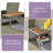 Janik 2-Person Patio Rattan Conversation Furniture Set with Coffee Table And Cushions