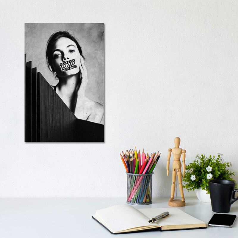 M P A by Underdott Art - Wrapped Canvas Print, 20.32 cm H x 30.48 cm W