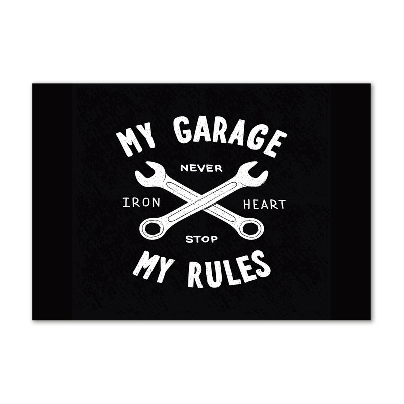 My Garage - Wrapped Canvas Print