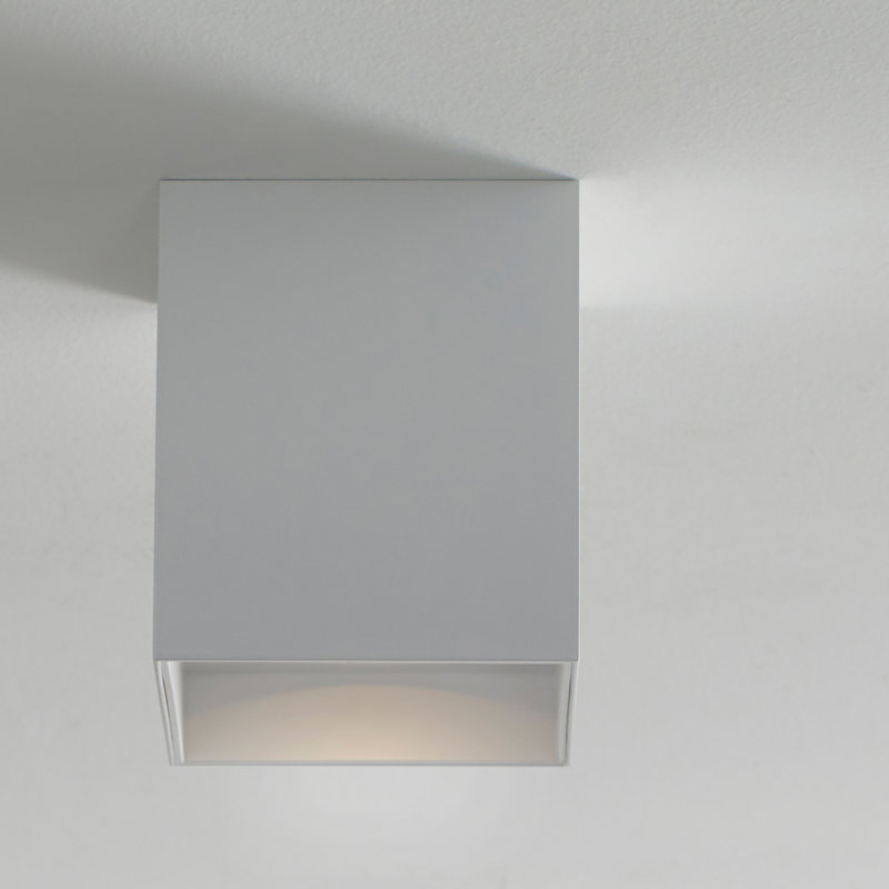 Exo 1 - Light LED Flush Mount, 2700K, Matte White/Matte White