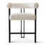 Orren Ellis Modern Bouclé Upholstered Counter Height Bar Stools With ...