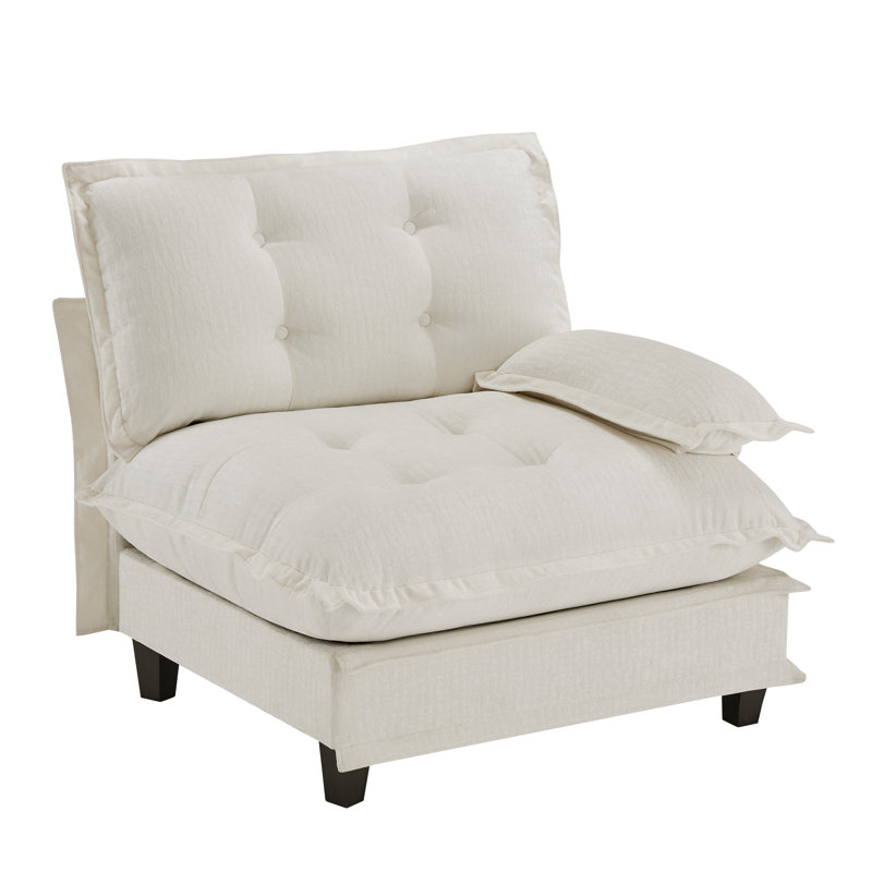 Canapé 73 RSF - Chenille - Beige, Beige