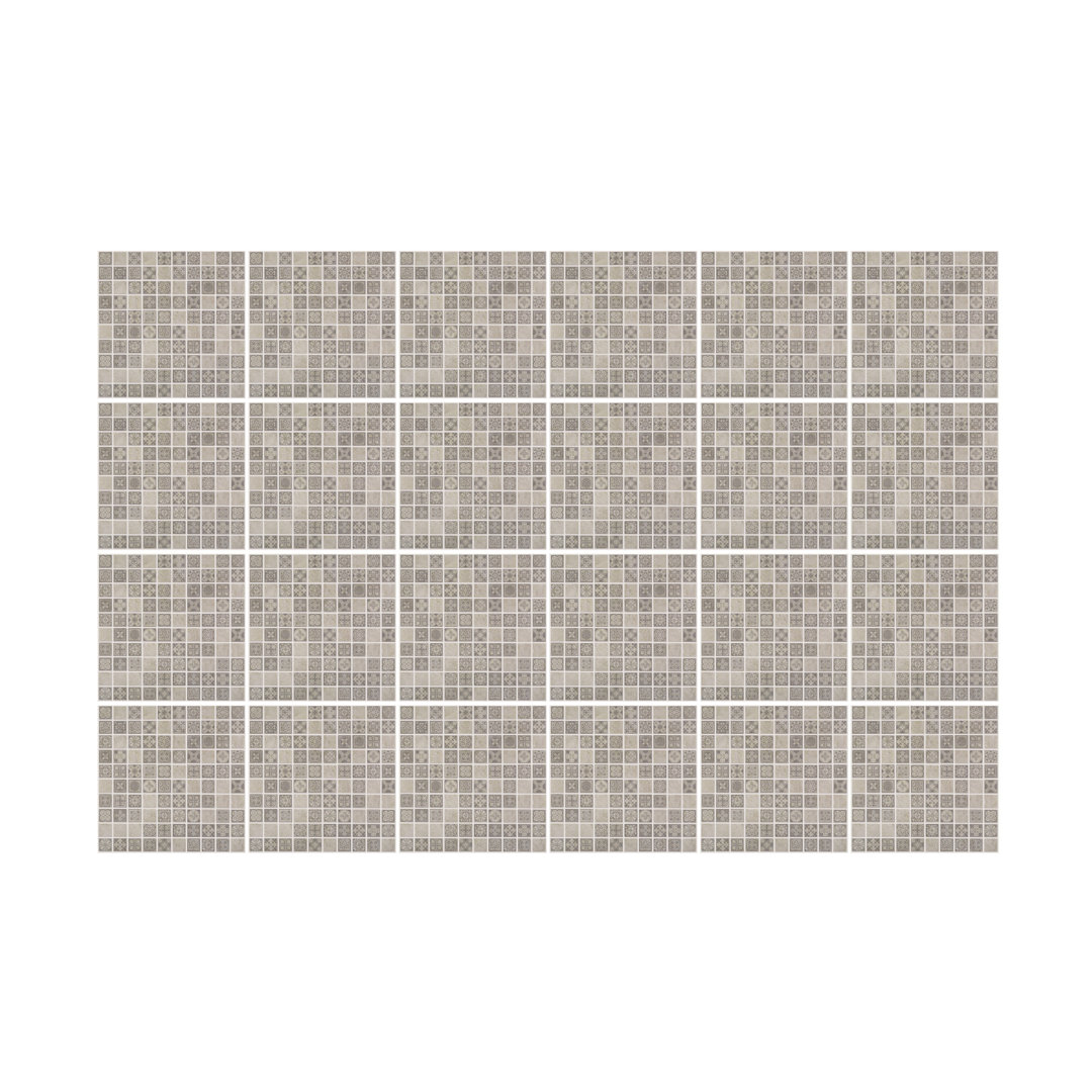 15cm x 15cm PVC Peel & Stick Mosaic Tile