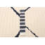 Ensemble de tapis intérieur / extérieur beige / bleu marine Colbourn-335341932