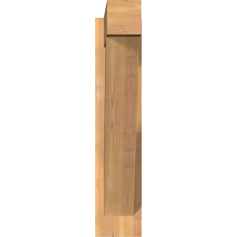 Pavé traditionnel traditionnel, P 26 po x H 26 po, Cèdre rouge occidental l 7 1/2 po (lisse)