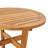 3 Piece Patio Dining Set Solid Wood Acacia