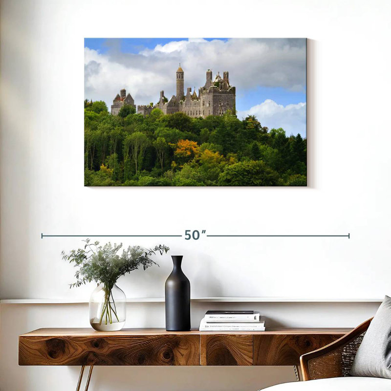 Lilie Ireland's Dromore Castle, H 24 po x l 36 po