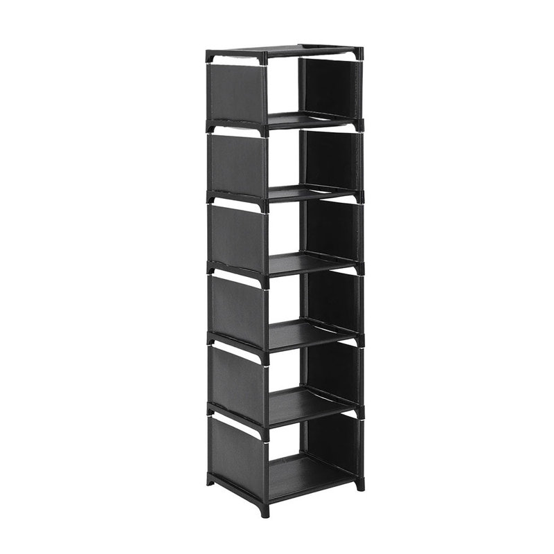 7 Pair Stackable Shoe Rack