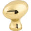 Egg 1 1/4" Length Oval Knob-19155388