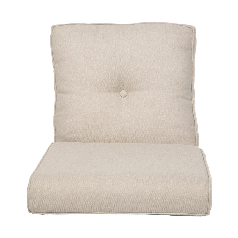 Coussin de siège / dossier d'extérieur Schutt, Beige, 1 coussin de siège / dossier
