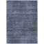 Tapis bleu marine en polyester tissé à la machine Malchow-95853426