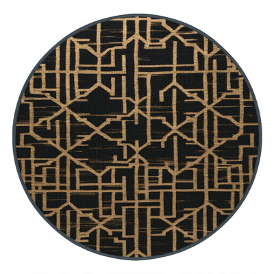 Machine Washable Trellis Gray Area Rug