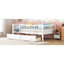 Lit de jour simple en bois avec deux tiroirs-483536865