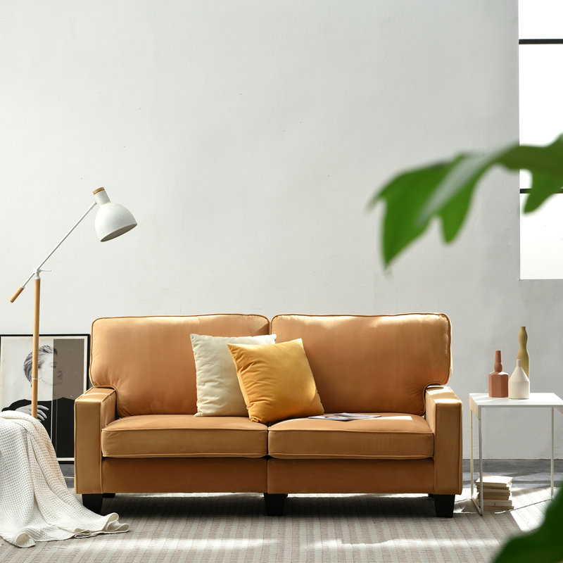 Aaeesha Velvet Sofa