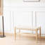 Banc en bois massif avec rangement pour chaussures Everill-395209786-351871839