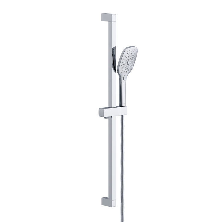 Versa Square 30" Slide Bar Assembly W/ 3 Function Handshower 1.75Gpm Brushed Bronze