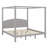 Canopy Platform Bed With Headboard-516588056
