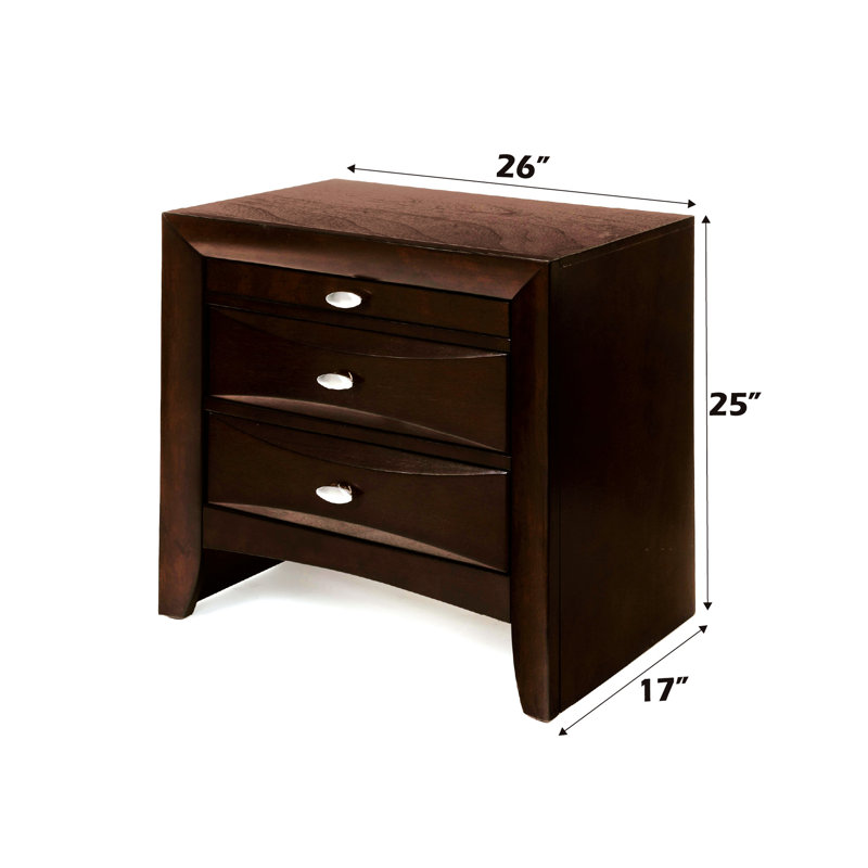 Nightstand In : And Practical With Drawer Option Modern From Convenience