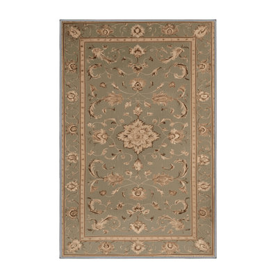 Machine Washable French Brown Area Rug