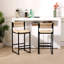Ensemble de 2 tabourets de bar Honey-2137118838