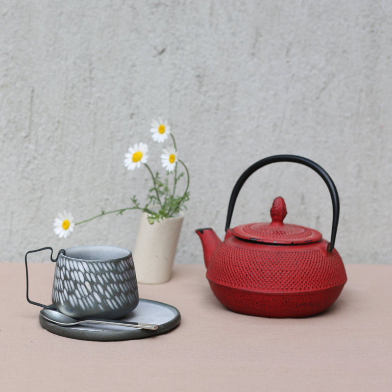 Ceramic Coffee Cup, Grey