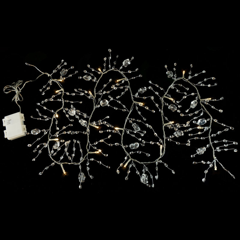 Guarino Indoor 20 - Bulb 6'' Battery Powered Fairy String Light