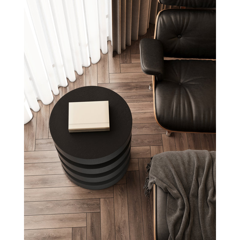 Priyank Side Table Black
