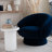 Fabric And Metal Table Lamp With Inline Switch