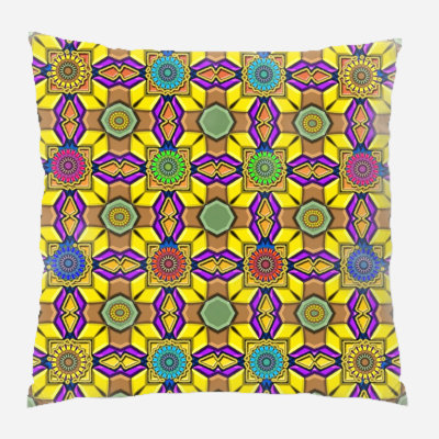 Coussin décoratif tile